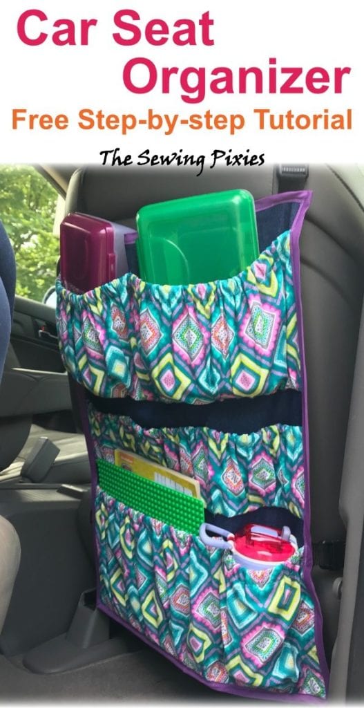 How To Sew A Car Seat Organizer
