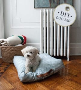 DIY Dog Bed FREE Tutorial