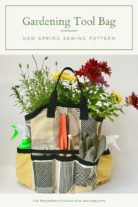 Gardening Tool Bag free pattern