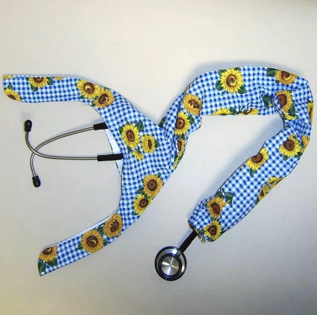 Fabric Stethoscope Cover FREE Pattern