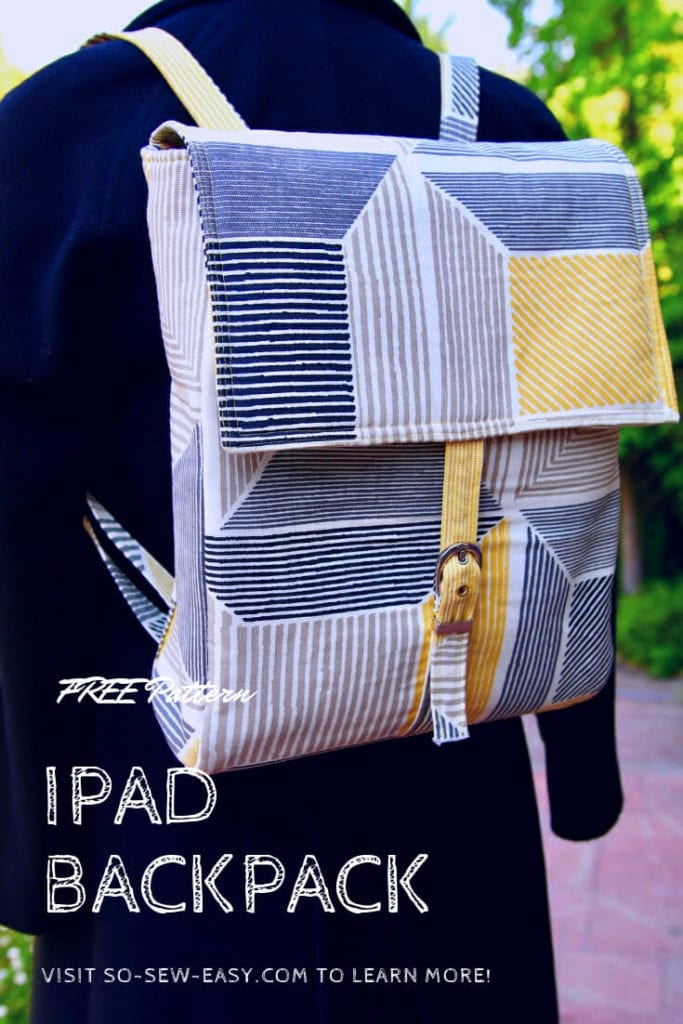 iPad Backpack FREE Pattern
