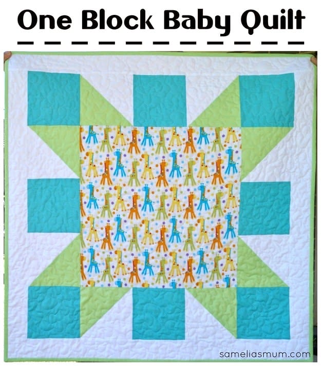 Baby Quilt FREE Tutorial