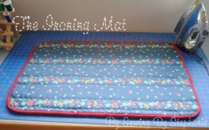 ironing mat free sewing tutorial