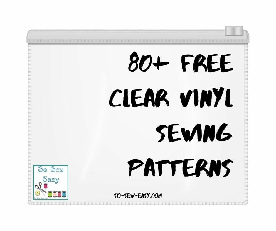 free clear vinyl sewing patterns
