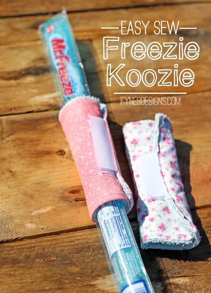 Freezie Koozies FREE Sewing Tutorial