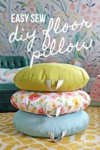 DIY Floor Pillow
