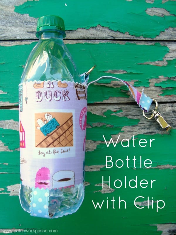 Water Bottle Carrier Tutorial