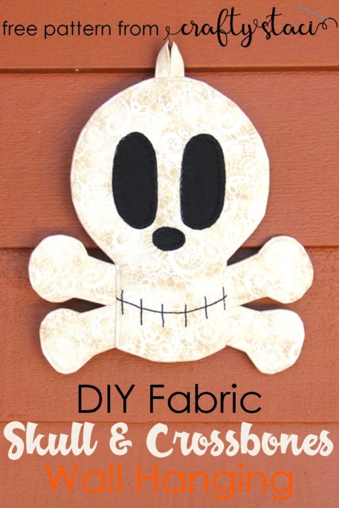 Free Pattern Fabric Skull