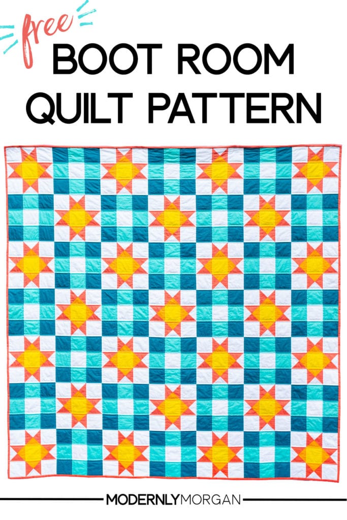 Boot Room Quilt Free Pattern and Tutorial