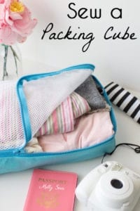 Packing Cube Free Sewing Tutorial