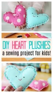 Heart Plushie Sewing Project