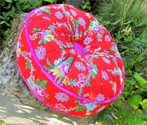 Round Pillow FREE Sewing Tutorial