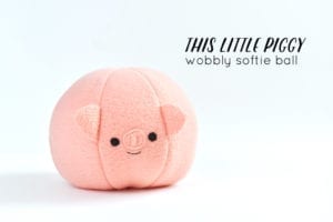 Piggy Toy FREE Sewing Pattern
