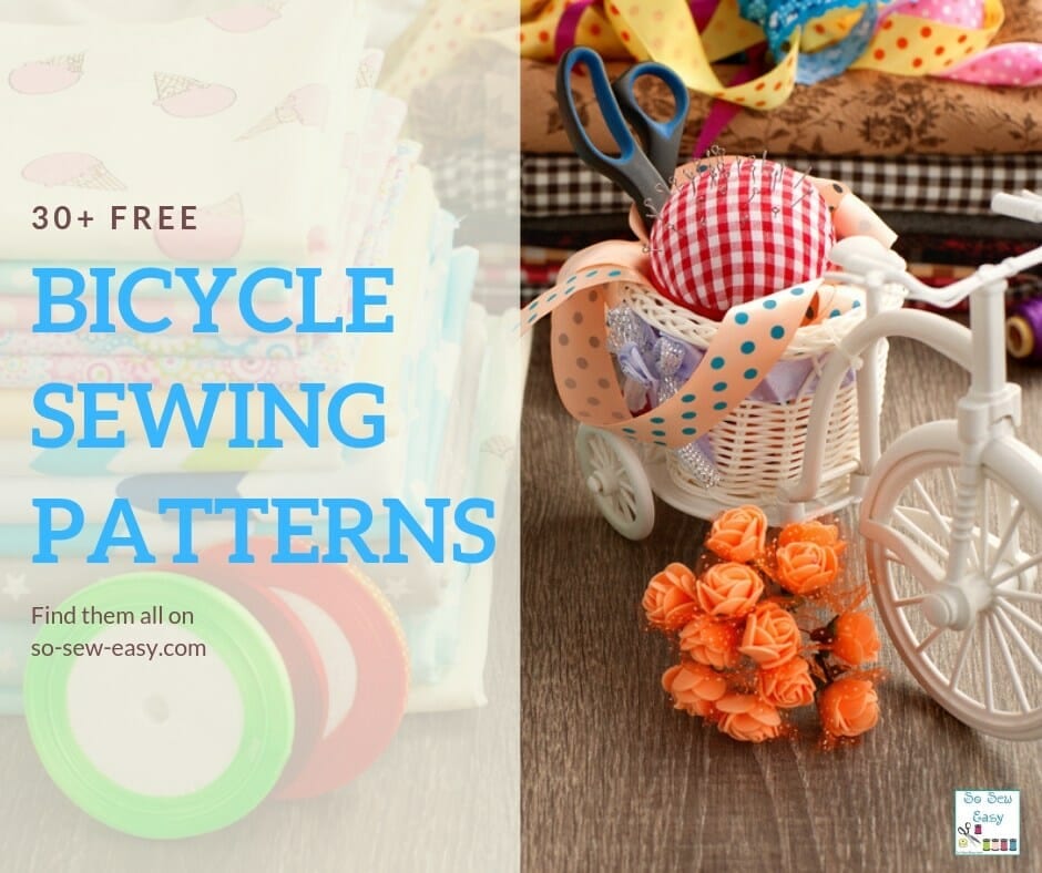 FREE Bicycle Sewing Patterns
