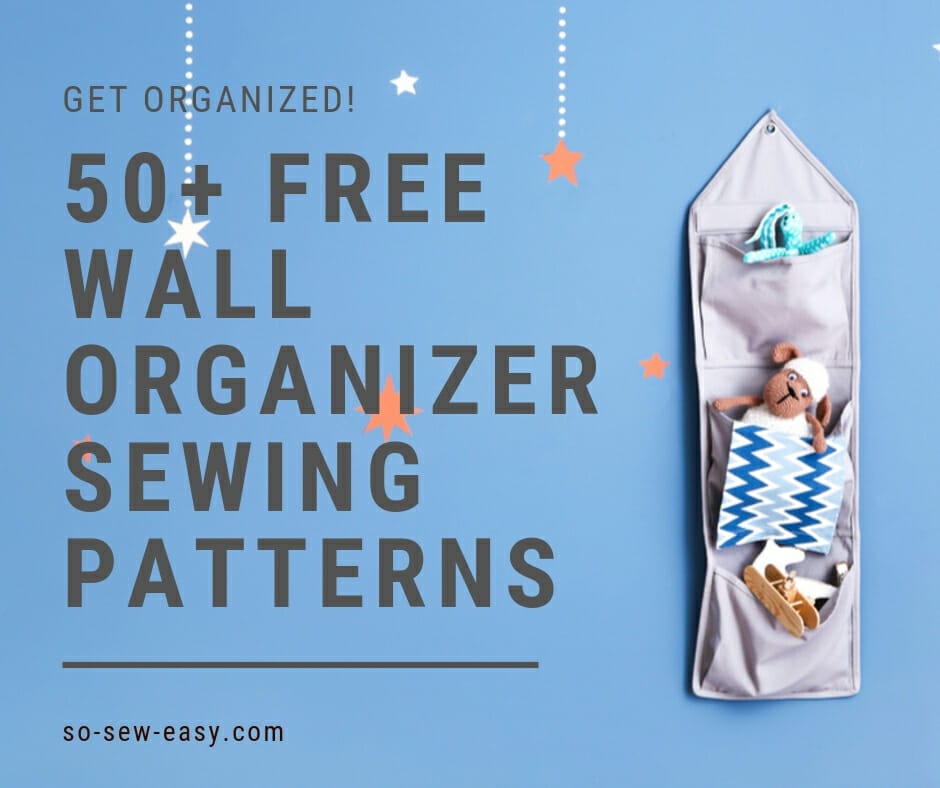 Wall Organizer Sewing Patterns