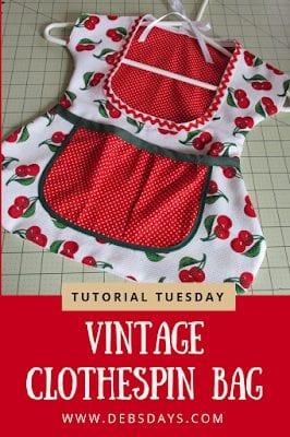 Clothespin Bag Dress FREE Sewing Tutorial