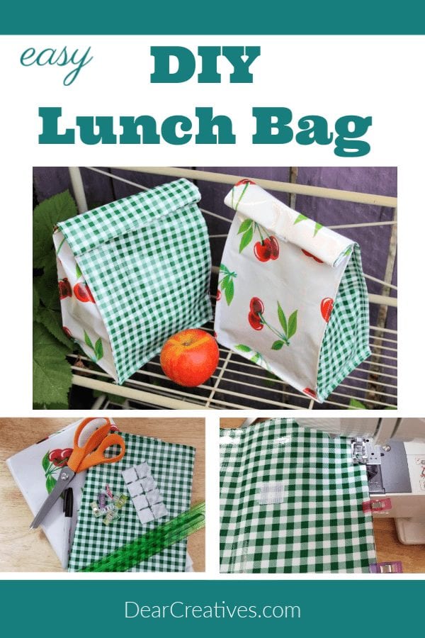 Lunch Bag FREE Sewing Tutorial