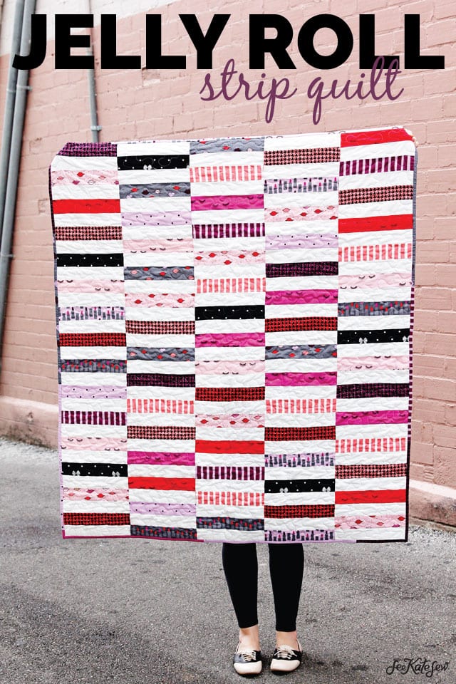 Jelly Roll Strip Quilt