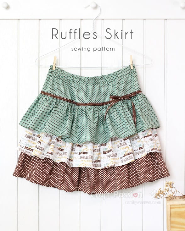 Ruffle Skirt FREE Sewing Tutorial