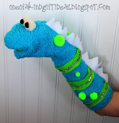 Easy Monster Sock Puppet Tutorial