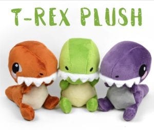 T-Rex Plush FREE Sewing Pattern