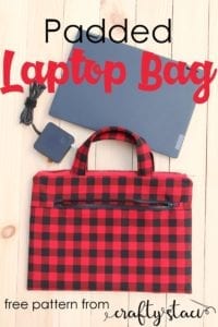 Padded Laptop Bag FREE Sewing Tutorial