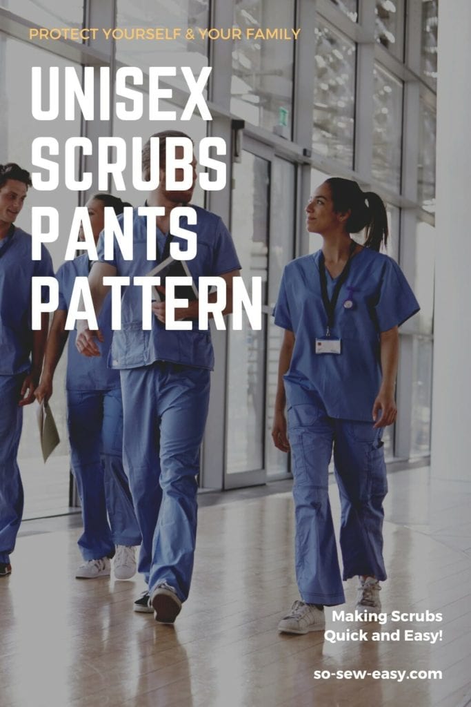 Unisex Scrubs Pants FREE Pattern 