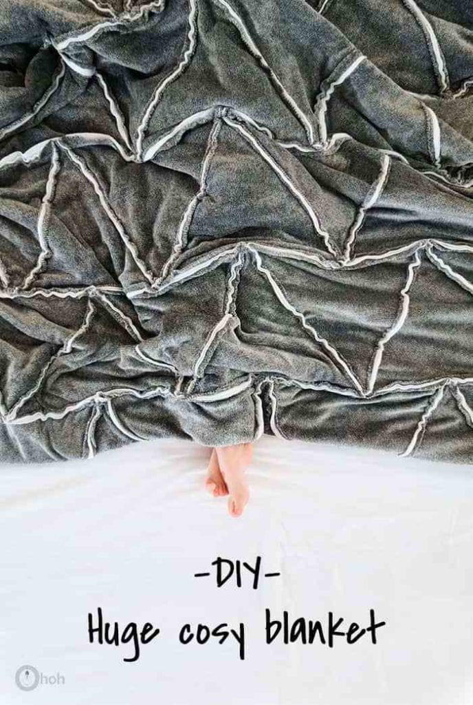 FREE Tutorial: How to Sew a Giant Blanket