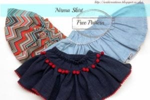 Nirma Skirt FREE Sewing Pattern