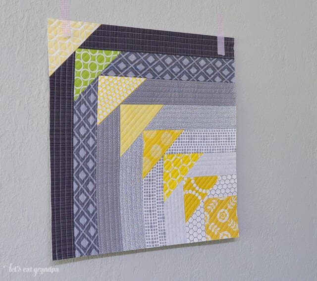 Quilt-As-You-Go Block FREE Tutorial