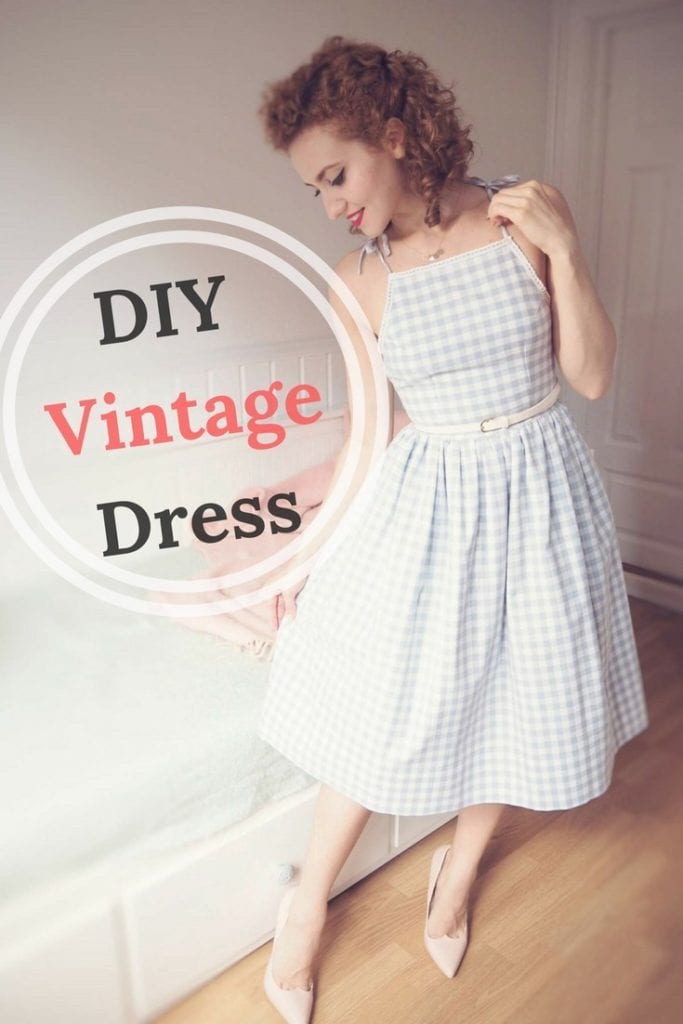 DIY Vintage Dress FREE Sewing Tutorial