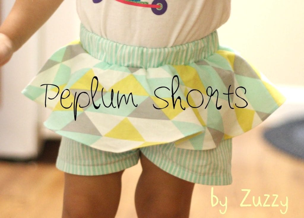 Peplum Shorts FREE Pattern