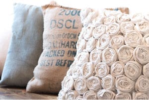 Rose Textured Pillow FREE Sewing Tutorial