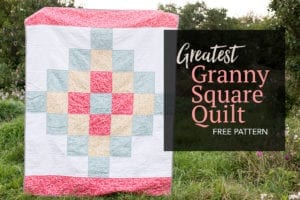 Granny Square Quilt Free Pattern