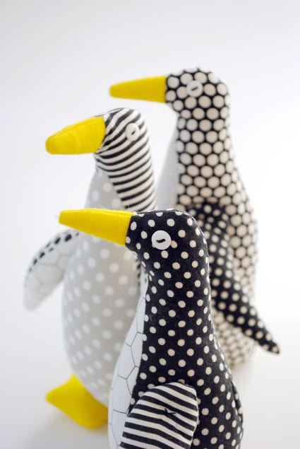 Purl Bee Penguin FREE Sewing Pattern