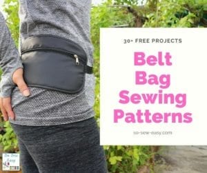 Belt Bag Sewing Patterns