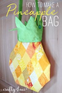 Pineapple Bag Free Sewing Pattern