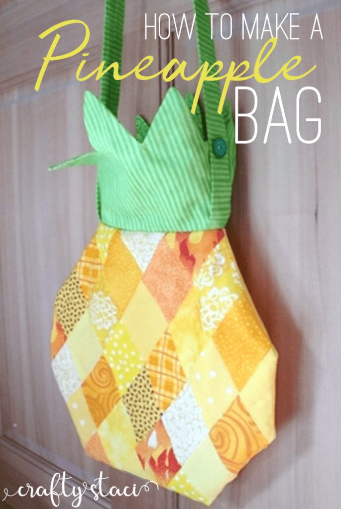 Pineapple Bag Free Sewing Pattern | Sewing 4 Free
