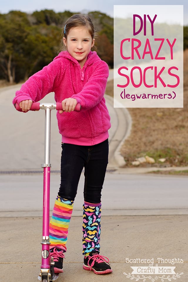 DIY Crazy Socks (Leg Warmers) FREE Sewing Tutorial