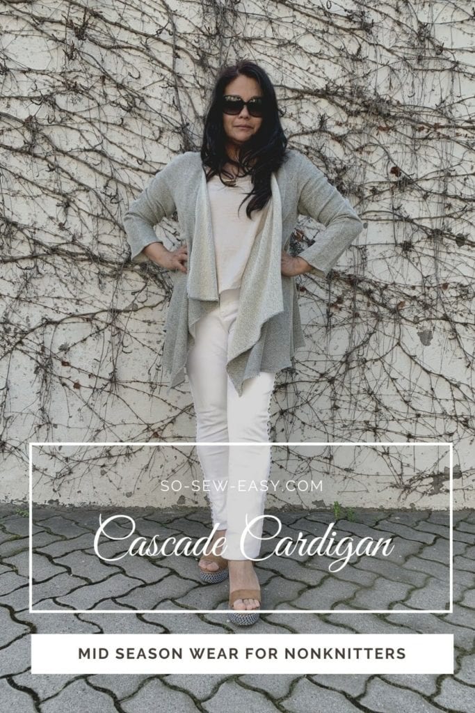 Cascade Cardigan FREE Sewing Pattern