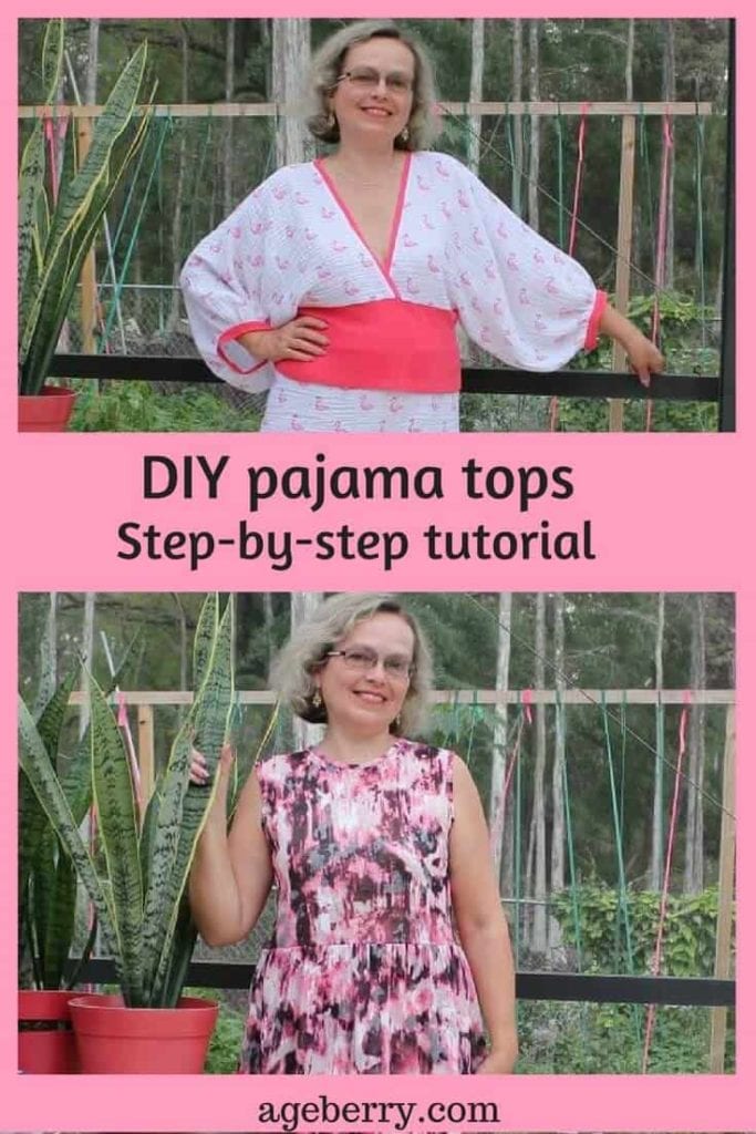 DIY Pajama Tops FREE Sewing Tutorial