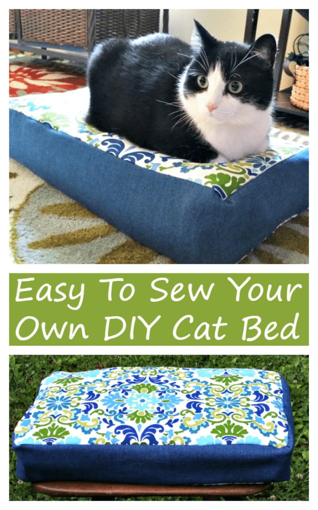 Easy To Make DIY Cat Bed FREE Sewing Tutorial