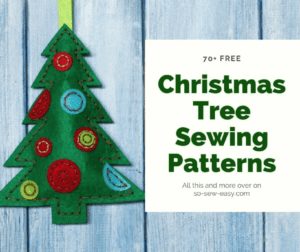 Christmas Tree Sewing Patterns