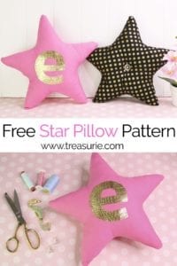 Star Pillow FREE Sewing Pattern