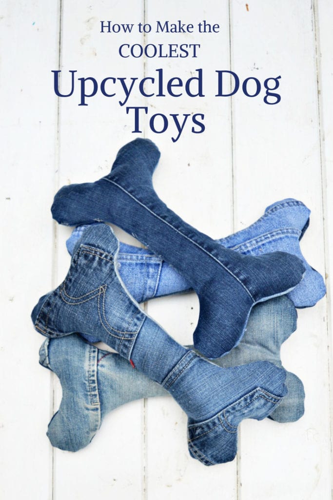 Upcycled Dog Toys FREE Sewing Pattern and Tutorial