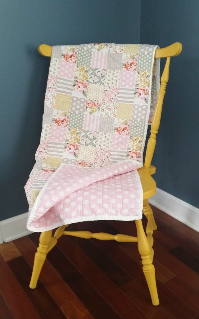 Cheater Baby Quilt FREE Tutorial
