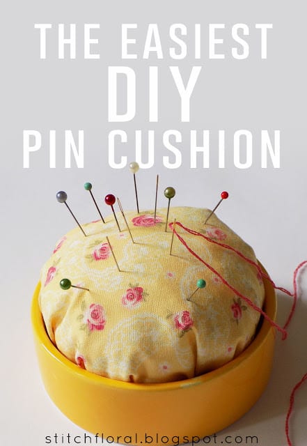 DIY Pin Cushion FREE Sewing Tutorial