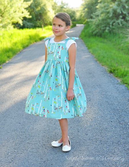 Vintage Dress FREE Sewing Pattern and Tutorial