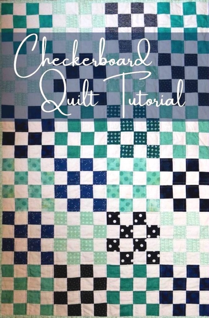 Checkerboard Quilt Block Free Tutorial