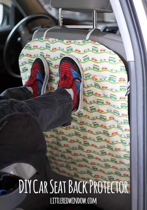 DIY Car Seat Protector FREE Sewing Tutorial